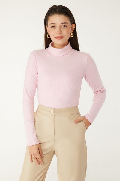 TOFİSA Ribbed Badi Pink - 26537