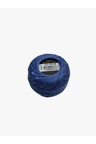 Yiğit Kumaş Embroidery Thread (Etamine Thread) Anchor No:8 Indigo Blue Color 145