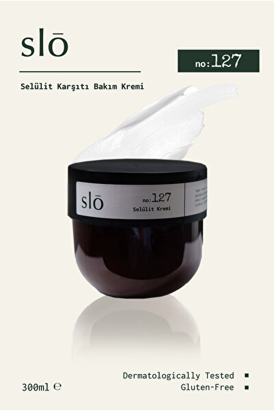 SLO NO:127 SELÜLİT KARŞITI BAKIM KREMİ 300 ml