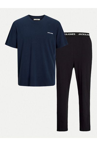Jack & Jones Pijamale pentru bărbați Jack Jones 12273633 Bleumarin