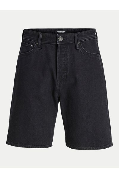 Jack & Jones Pantaloni scurți din denim pentru bărbați Jack Jones 12249068 Negri