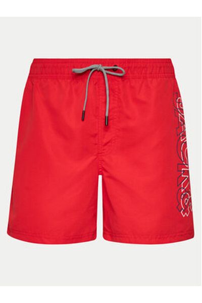 Jack & Jones jack jones Mens Set of 2 pairs of swim shorts 12260815 Red, Navy