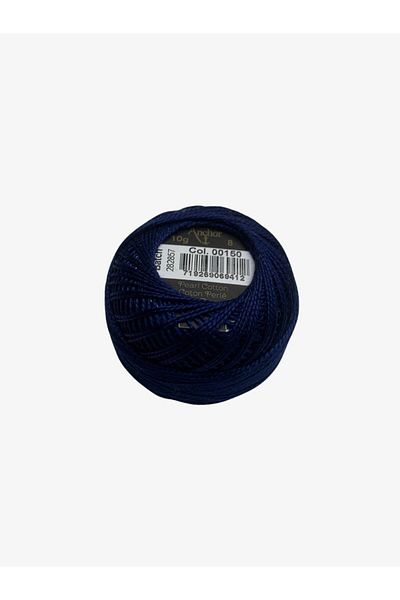 Yiğit Kumaş Embroidery Thread (Etamine Thread) Anchor No:8 Navy Blue Color 150