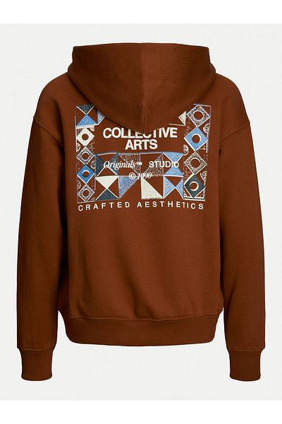 Jack & Jones Hanorac Jack Jones Junior pentru băieți 12263292 Maro