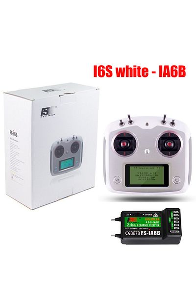 Choice I6s - W - IA6B-M2 FLYSKY FS-i6S i6S 2.4G 10CH AFHDS 2A Centering Throttle Transmitter iA6B iA10B Rec