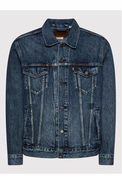 Levi's Jachetă din denim pentru bărbați Levi's 72334-0573 Bleumarin