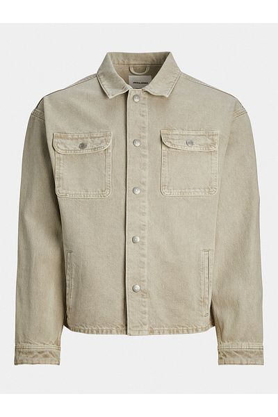 Jack & Jones Jachetă din denim pentru bărbați Jack Jones 12249029 bej