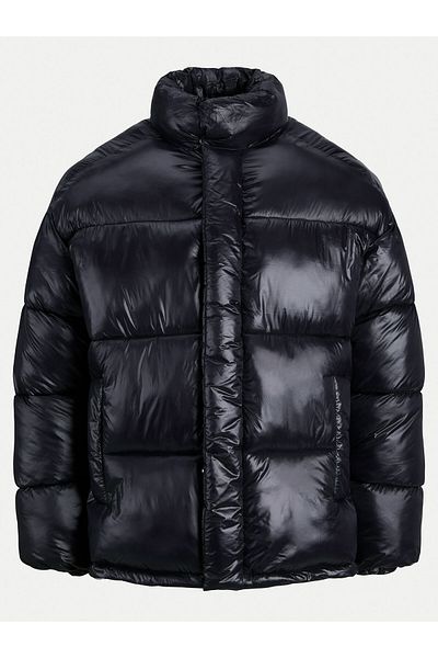 Jack & Jones Jachetă cu puf pentru bărbați Jack Jones 12267062 Neagră