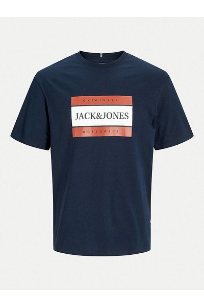 Jack & Jones Tricou bărbătesc Jack Jones 12262492 Bleumarin