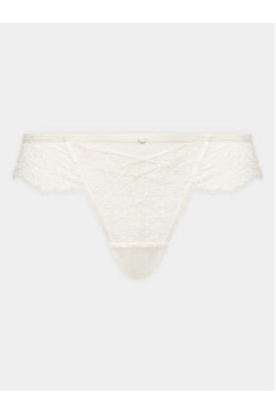 Hunkemöller hunkemoller Women's Thong 202105 White