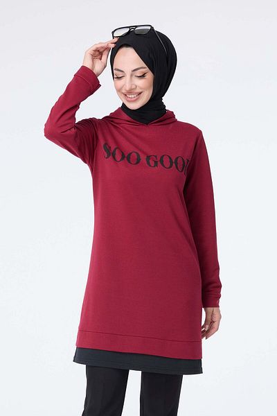 TOFİSA Sweat Claret Red - 13024