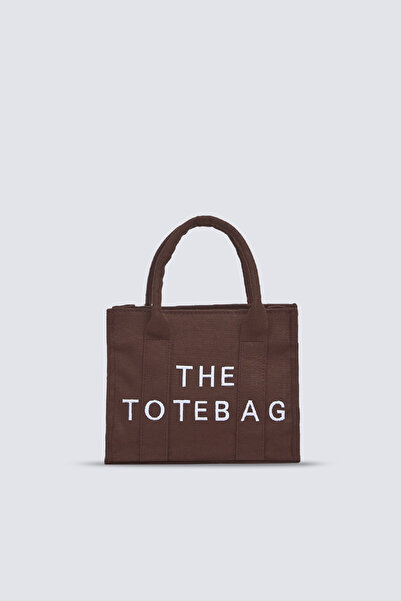 TOFİSA Obyčejná střední dámská hnědá taška - 23966