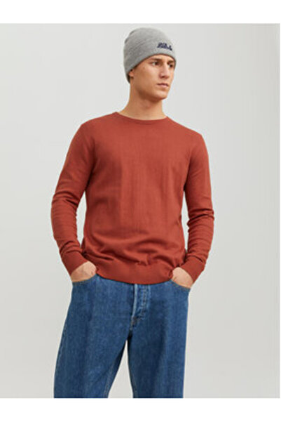 Jack & Jones jack jones Mens Sweater 12208364 Orange