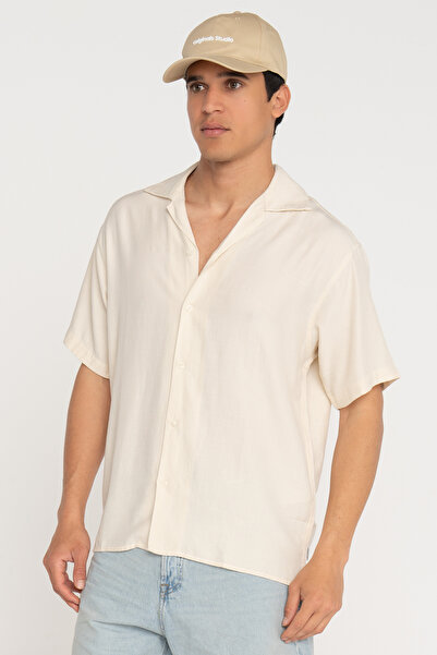 Jack & Jones Ανδρικό κοντομάνικο πουκάμισο βισκόζης JACK JONES 12271115