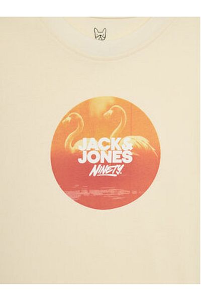 Jack & Jones jack jones junior Boy T-Shirt 12278349 Ecru