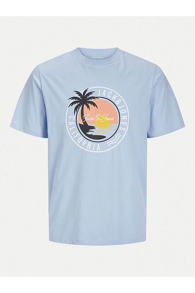 Jack & Jones Tricou Jack Jones Junior pentru băieți 12269922 Albastru deschis