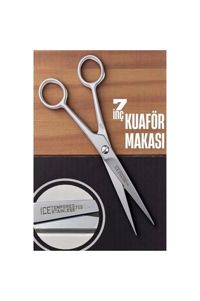 Skygo Ice Tempered 702 Foarfece pentru frizerie Foarfece pentru tuns barbă Foarfece pentru barbă Echipament pentru salon de coafură 17cm