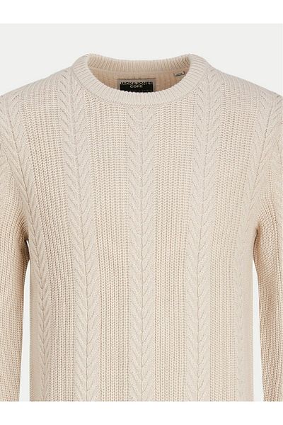Jack & Jones jack jones Mens Sweater 12261436 Beige