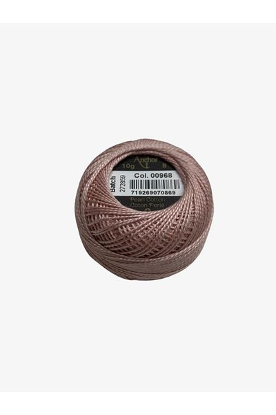 Yiğit Kumaş Embroidery Thread (Etamine Thread) Anchor No:8 Powder Color 968