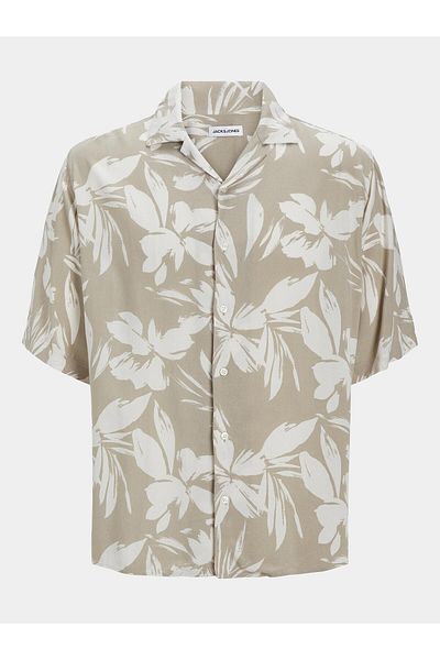 Jack & Jones Cămașă bărbătească Jack Jones 12248408 Bej