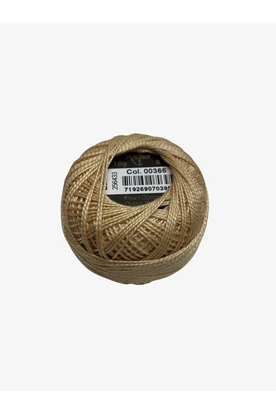 Yiğit Kumaş Embroidery Thread (Etamine Thread) Anchor No:8 Milky Coffee Color 366