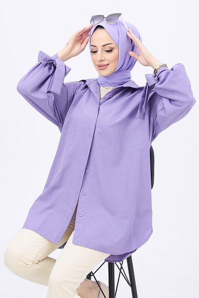 TOFİSA Tunic Lilac - 10811