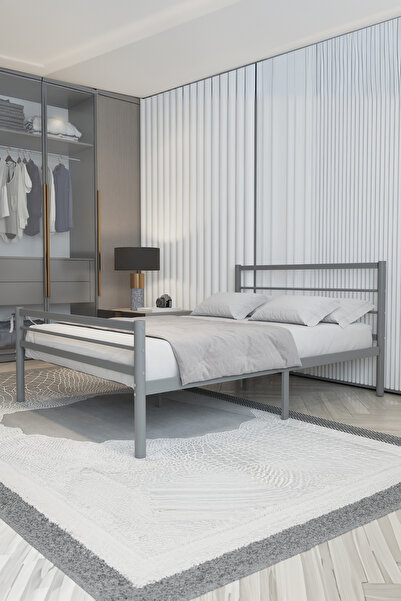 AKSviva Chester Çift Kişilik Ferforje Metal Karyola