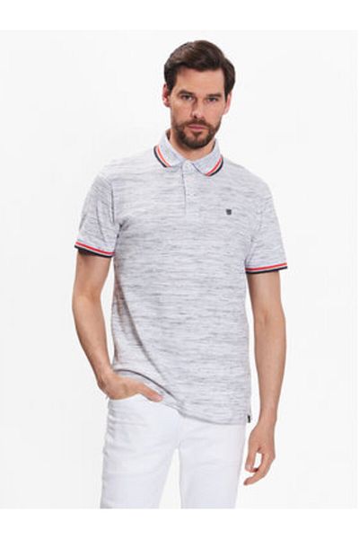 Indicode Polo bărbătesc Conley 40-317 Gri