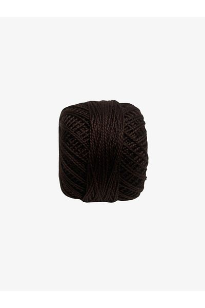 Yiğit Kumaş Embroidery Thread (Etamine Thread) Anchor No:8 Brown Color 381