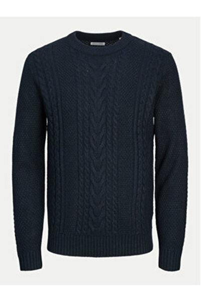 Jack & Jones jack jones Mens Sweater 12258480 Navy Blue
