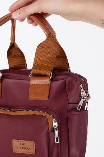 TOFİSA Claret Red Women's Bag - 25336