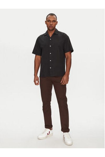 Jack & Jones Cămașă bărbătească Jack Jones 12268967 Negru
