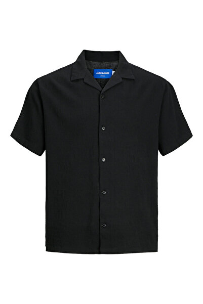 Jack & Jones Cămașă bărbătească Jack Jones 12255781 Negru