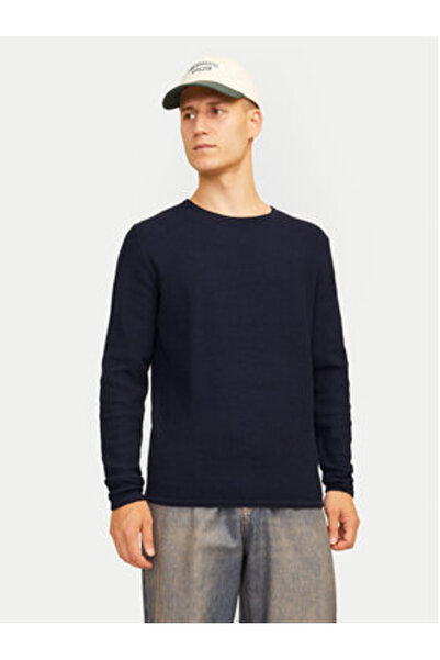 Jack & Jones Pulover pentru bărbați Jack Jones 12258407 Bleumarin