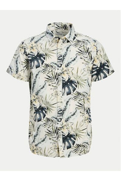 Jack & Jones Cămașă Jack Jones Junior pentru băieți 12269273 Ecru