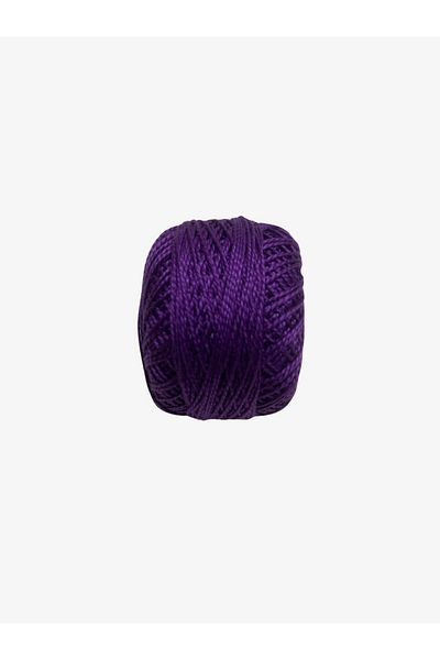 Yiğit Kumaş Embroidery Thread (Etamine Thread) Anchor No:8 Purple Color 101