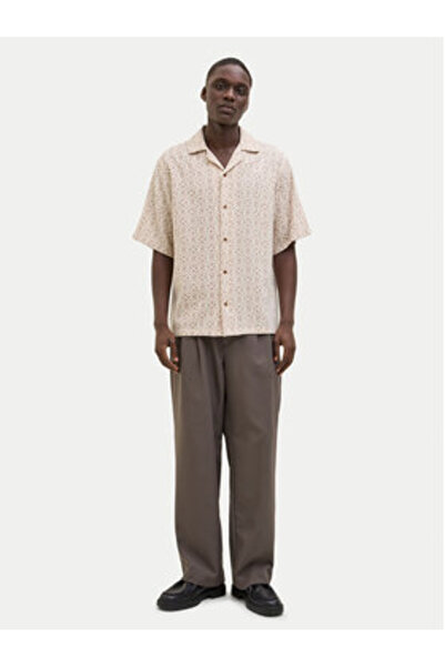 Jack & Jones jack jones Mens Shirt 12273289 Beige