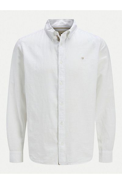 Jack & Jones Cămașă bărbătească Jack Jones 12274599 Alb