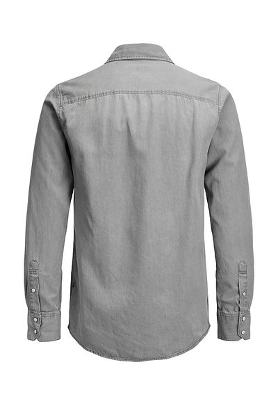 Jack & Jones Cămașă bărbătească Jack Jones 12138115 Gri