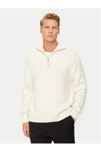 Jack & Jones jack jones Mens Sweater 12262055 Ecru