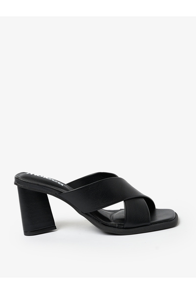 Moleca Ladies High Heel Sandals Black | Made In Brazil