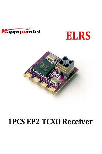Choice 1PCS EP2 TCXO HappyModel 2.4G ELRS EP1 EP2 EP1 DUAL TCXO True Diversity Receiver with RF Amps For RC