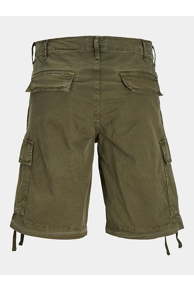 Jack & Jones Pantaloni scurți din material textil pentru bărbați Jack Jones 12253122 JPSTCOLE Verzi