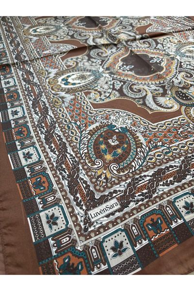 LuvenSara Indian Silk Shawl 856