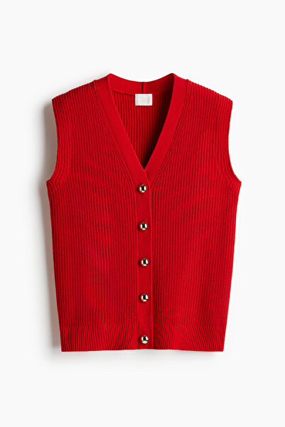 H&M Lastik Örgülü Yelek