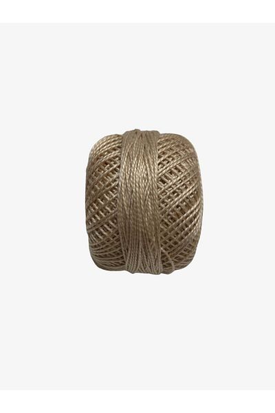 Yiğit Kumaş Embroidery Thread (Etamine Thread) Anchor No:8 Milky Brown Color 933