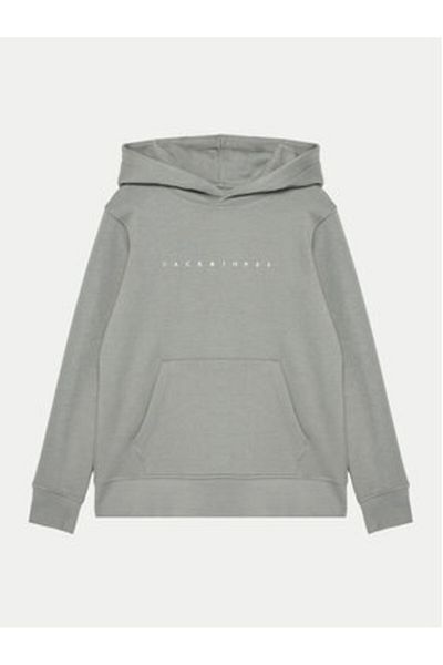 Jack & Jones Hanorac Jack Jones Junior pentru băieți 12237468 Gri