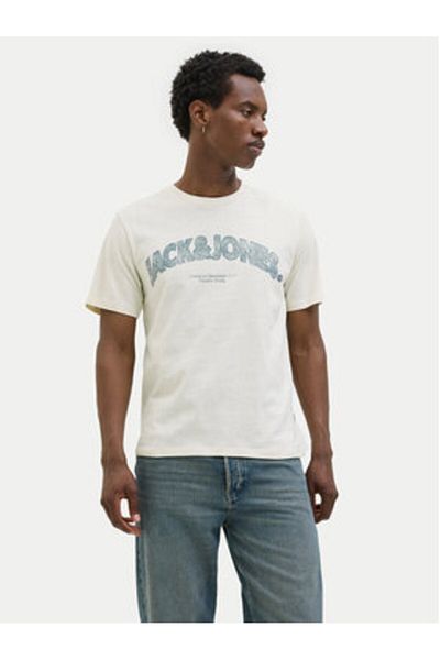 Jack & Jones jack jones Men's T-Shirt 12276962 Beige
