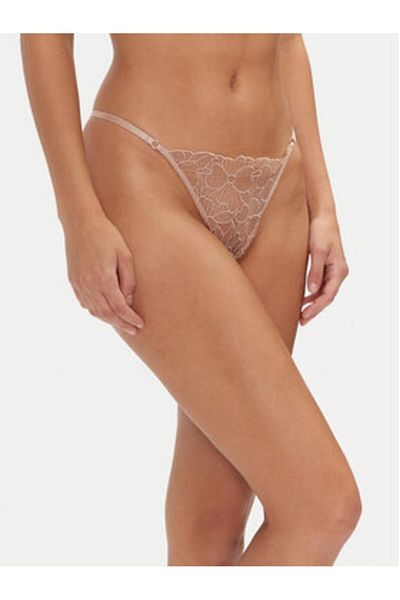 Hunkemöller hunkemoller Women's Thong 206340 Beige