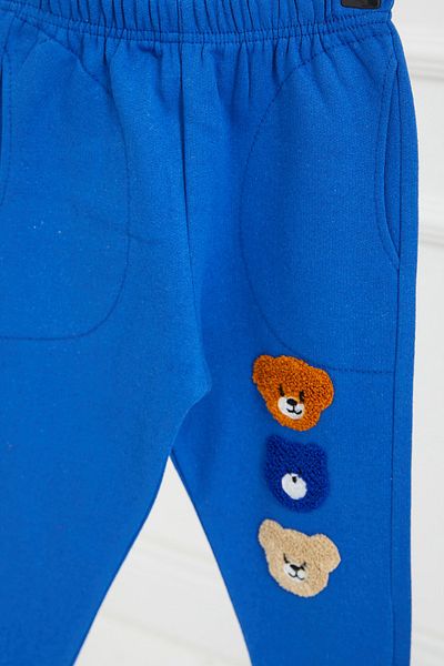 TOFİSA Boy's Saks Teddy Bear Sweatpants - 26670